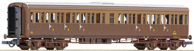 Compartment car 3rd class<br /><a href='images/pictures/Roco/64587.jpg' target='_blank'>Full size image</a>